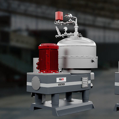 Машина-центрифуга для процесса - I series - HAUS CENTRIFUGE TECHNOLOGIES - вертикальная / для нефтепродуктов / для пищевой промышленности
