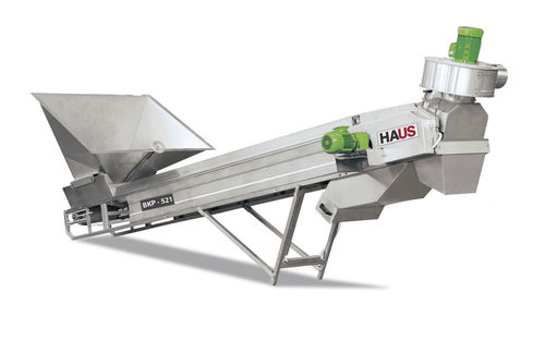 Ленточный конвейер - BKP-521 - HAUS CENTRIFUGE TECHNOLOGIES - наклонный / для продуктов питания / для сельского хозяйства и пищевой промышленности