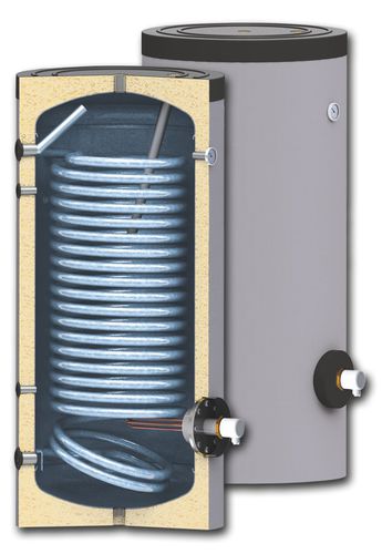 Солнечный водоподогреватель - 150 - 500 L | SWP series - NES - New Energy Systems - с теплообменником