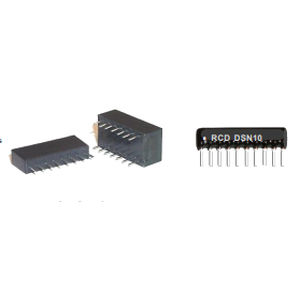 Резистор с двойным слоем - DSN / DDN / DLN series - RCD Components - SMD