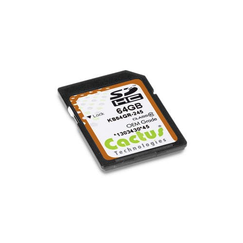 Карта памяти SD - pSLC 245S series - Syslogic GmbH - 32 GB / 64 Гб / 4 ГБ