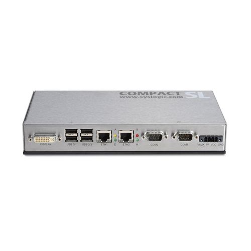 ПК бокс - S - Embedded Box PC/COMPACT8 - Syslogic GmbH - встроенный / Intel Bay Trail / Ethernet
