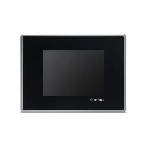 Панельный ПК TFT LCD - HB057RU41 - Syslogic GmbH - с резистивным сенсорным экраном / со светодиодной подсветкой / 5,7"