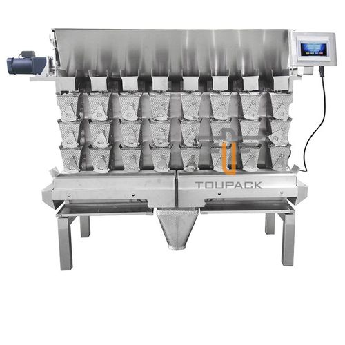 Ассоциативная установка для взвешивания - TY-ZHZ083M13-01-12 - Zhongshan TO-U Packaging Machinery Co.,Ltd - для мяса / для рыбы / с вибрационным источником питания