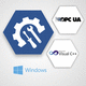 библиотека программ Windows / сервер OPC UA / промышленная