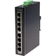 неуправляемый коммутатор Ethernet / 8 портов / вертикальная установка / на DIN-рейке