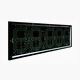 табло LED / столбчатый график / 7 сегментов / 12