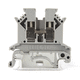 клеммная колодка на DIN-рейке / серая