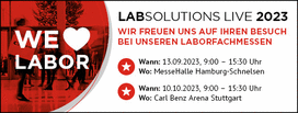 LabSolutions 2023 - Stuttgart