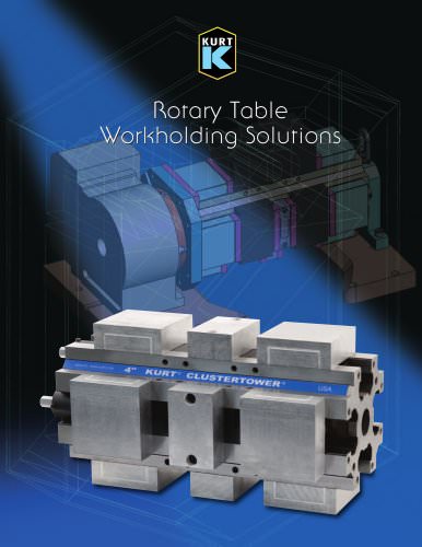 Kurt Rotary Table Workholding for VMC Kits