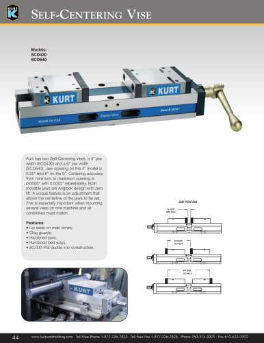 Self-Centering Vise