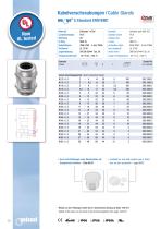 wege® S Standard EMC Cable Gland data sheet