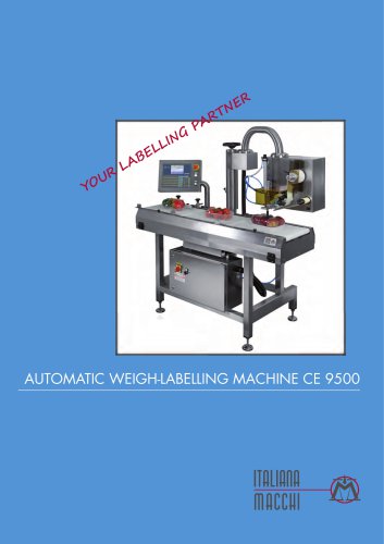 Automatic labelling machines CE 9500