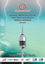 LIGHTNING PROTECTION SYSTEMS SURGE PROTECTION DEVICES EARTHING MATERIALS 2014-2015