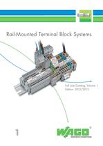 Rail-Mounted Terminal Block Systems (2012/2013 Vol.1)