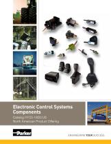 Electronic Control Systems Components Catalog HY33-1800/US North American Product Offering