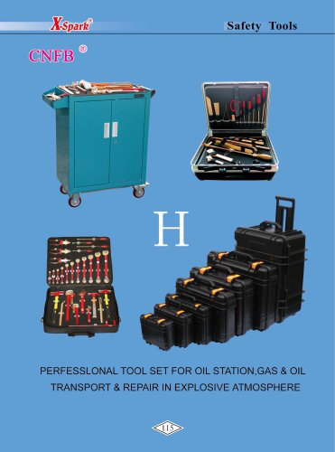 X-Spark Safety Tools Category H widely used in oil andgas works and explosive manufactories