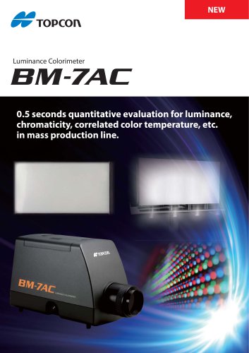 Luminance Colorimeter BM-7AC