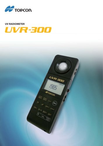 UV Radiometer UVR-300