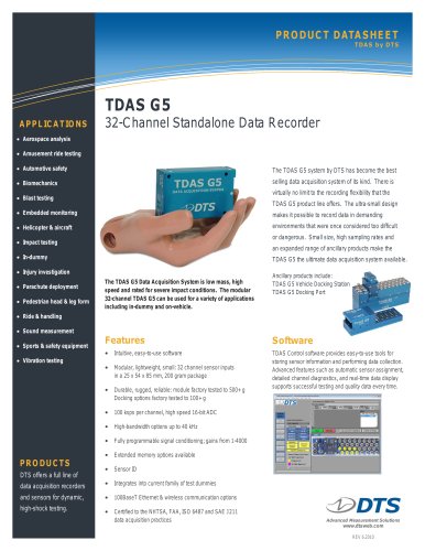 TDAS G5 32-Channel Data Recorder