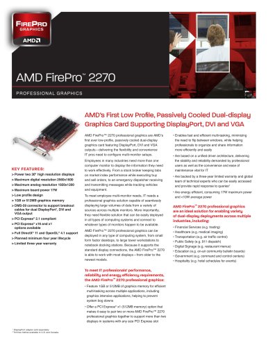 AMD FirePro  2270