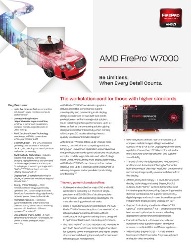 AMD FirePro W7000