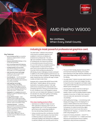 AMD FirePro  W9000