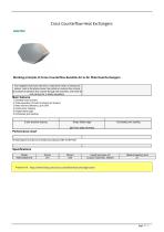 Cross Counterflow Heat Exchangers