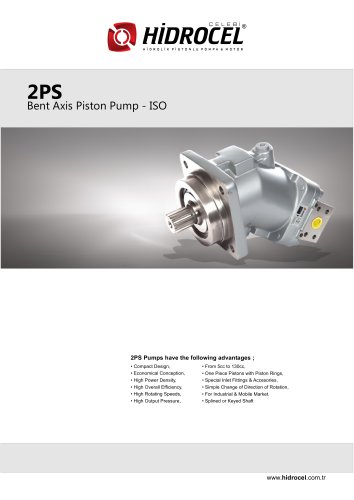 2PS Bent Axis Pumps