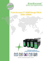 Front access battery FT series