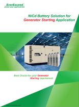 Ni-Cd battery XHP series