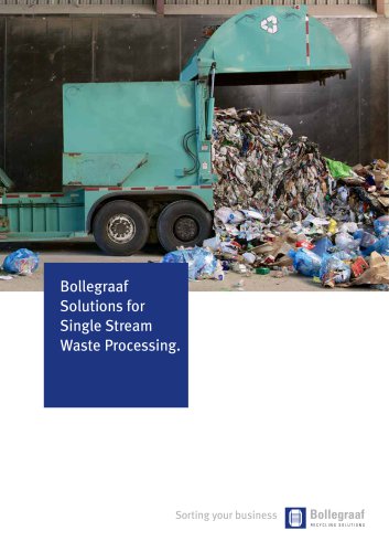 Single stream waste solutions