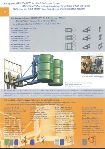 Greifomat Drum Clamp Attachment