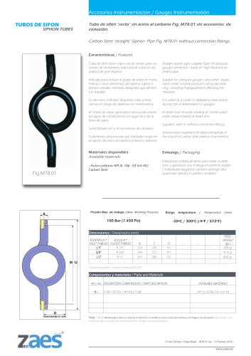 Pressure Gauges Accessories