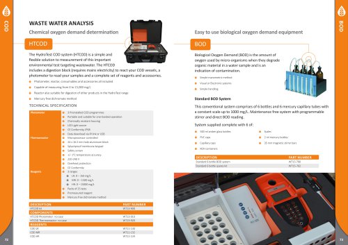 WASTE WATER ANALYSIS