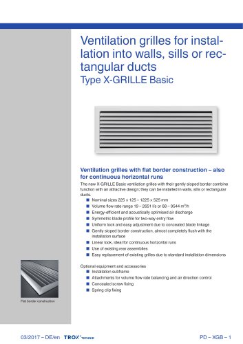 Type X-GRILLE Basic