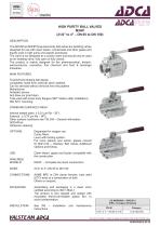 M3HP (21/2" to 4" – DN 65 to DN 100)