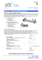 LSC-DTS Sample Condenser