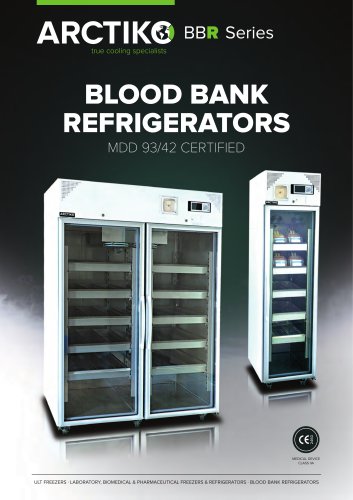 BLOOD BANK REFRIGERATORS