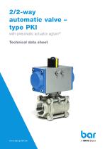 2/2-way automatic valve – type PKI