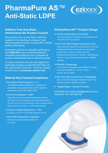 PharmaPure AS™ Anti-Static LDPE