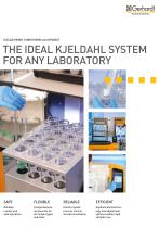 THE IDEAL KJELDAHL SYSTEM FOR ANY LABORATORY