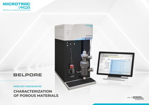 Characterization of porous materials_Mercury Porosimeter