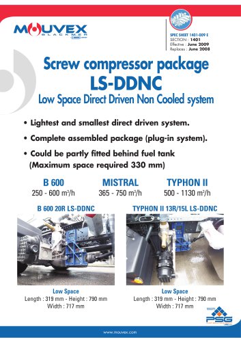 LS DDNC Screw Compressor