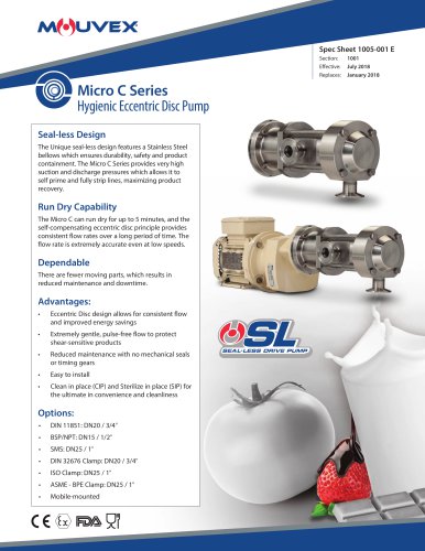 Micro C Series Hygienic