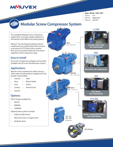 Modular Screw Compressor