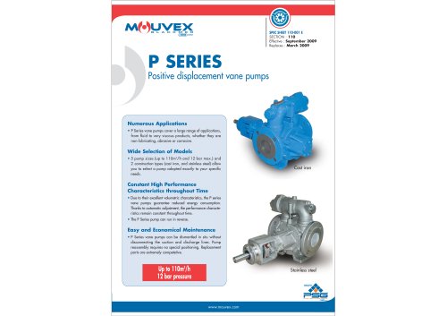 P-SERIES Vane Pump