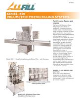 Liquid Fillers Model 1500 Series Volumetric Piston Liquid Filling Systems