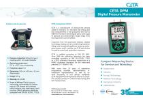 CETA DPM Digital Pressure Manometer