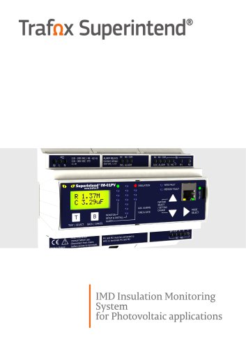 Insulation Monitoring Device System IMD for Photovoltaic applications